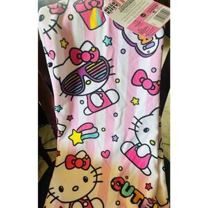 Hello kitty Wow Cute Beach Towel 27 BY 54